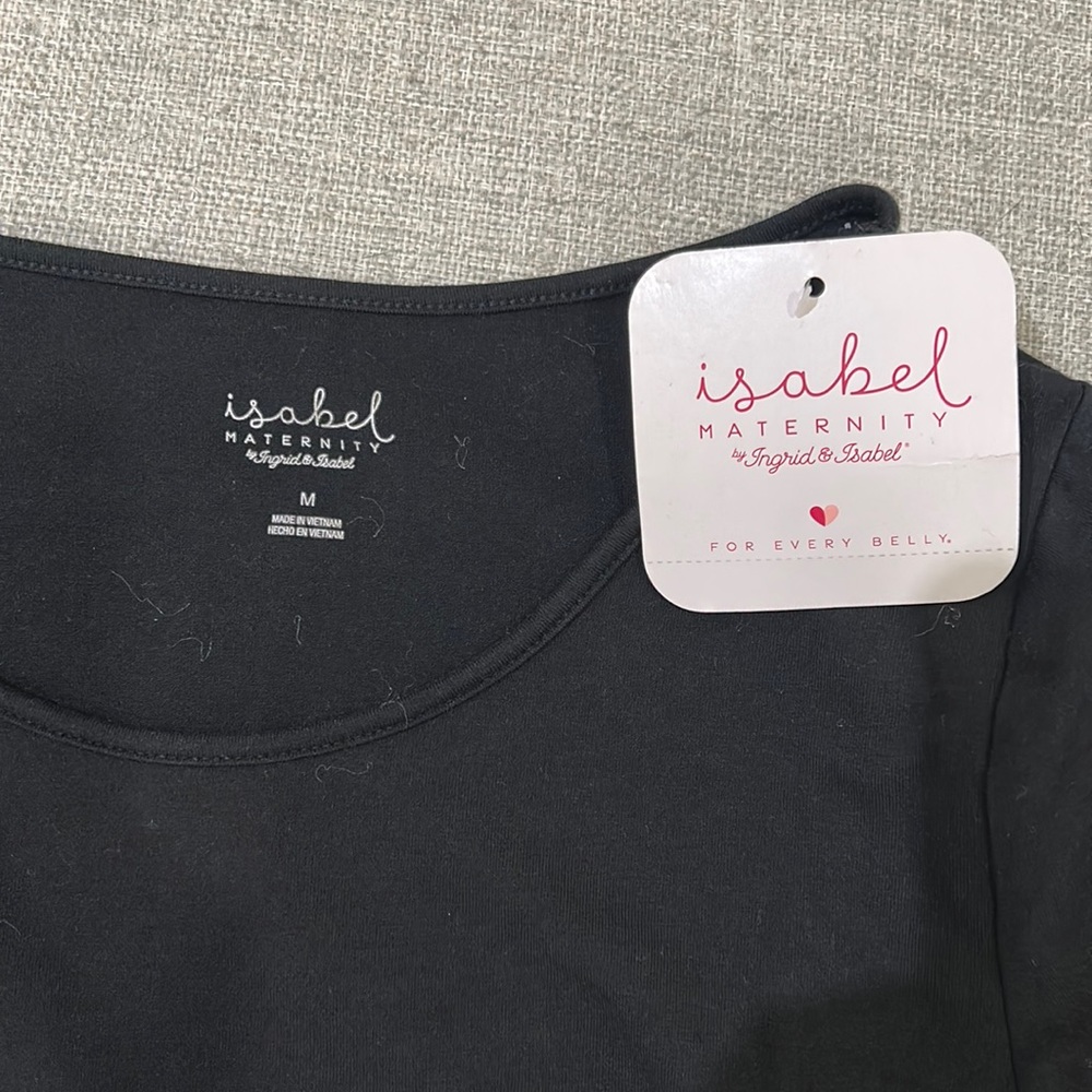 NWT Isabel maternity dress. Medium Ruched detail